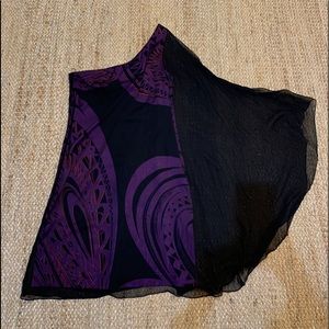 Trina Turk one shoulder dress